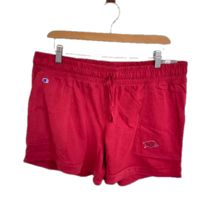 Champion Arkansas Shorts Large Varsity College NWT